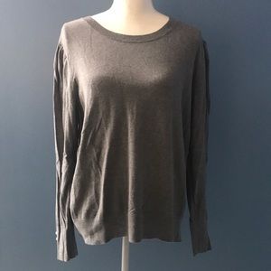 Loft Sweater with Pearl Buttons on Cuff